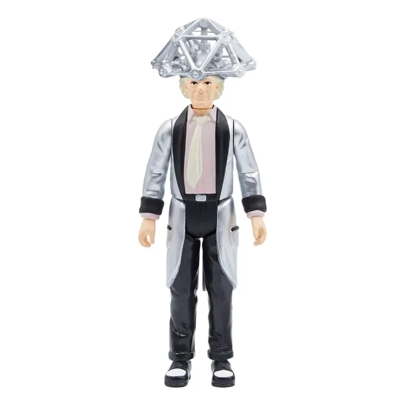 Official Back To The Future 50s Doc Brown Super7 ReAction Figure