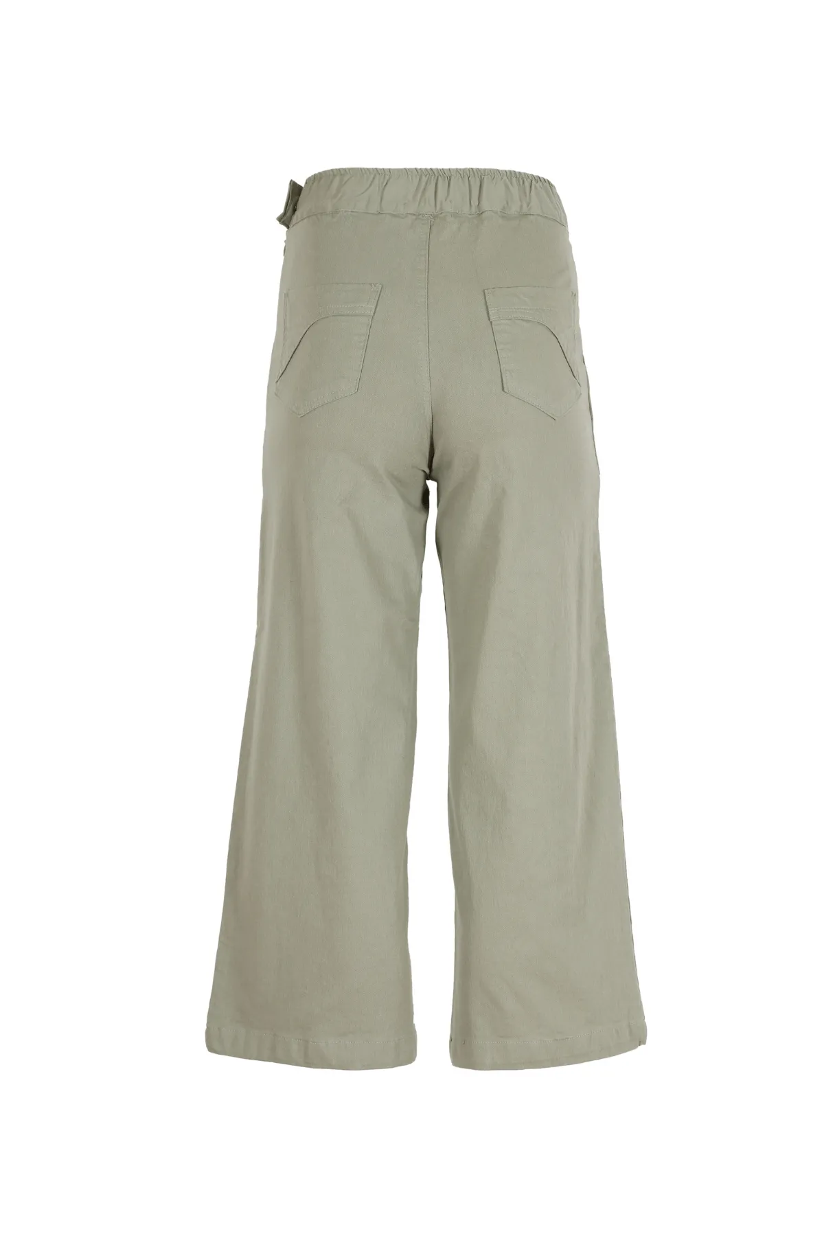 Peggy Canvas Pants Khaki