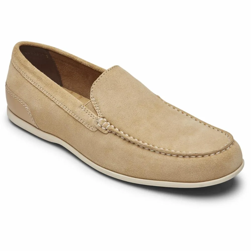 Rockport Men MALCOM VENETIAN TAN SDE