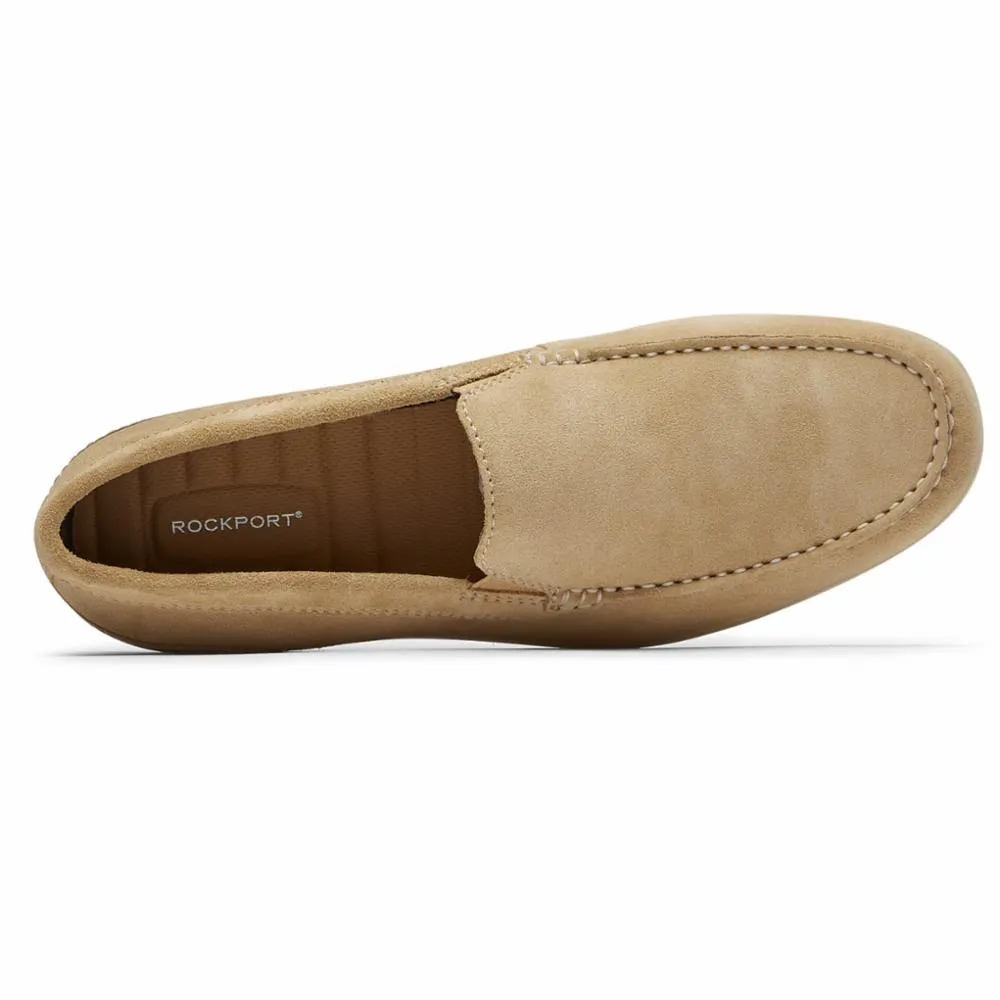 Rockport Men MALCOM VENETIAN TAN SDE