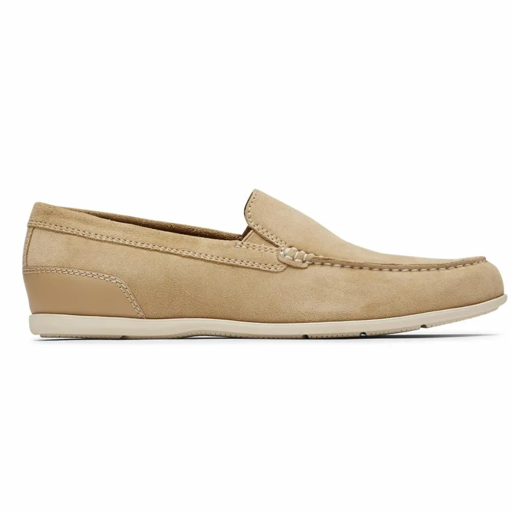 Rockport Men MALCOM VENETIAN TAN SDE