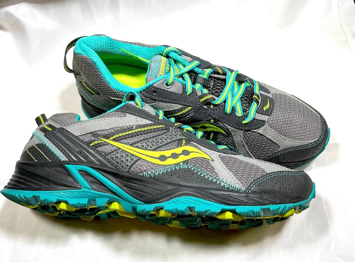 SAUCONY Women's Grid •Excursion TR7• Trail Running Shoe - Wide Width - PREOWNED