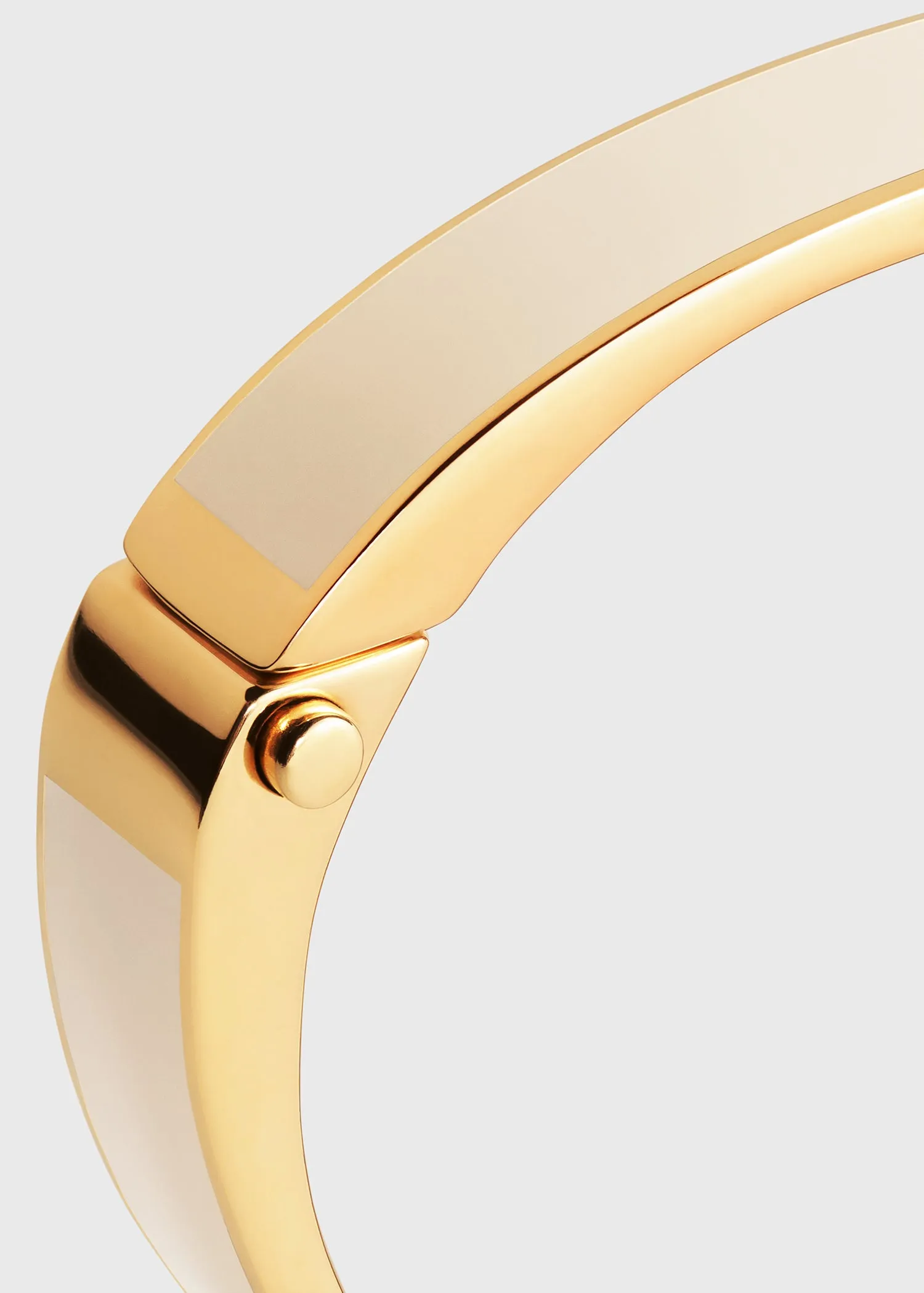 Signature bracelet ecru/gold