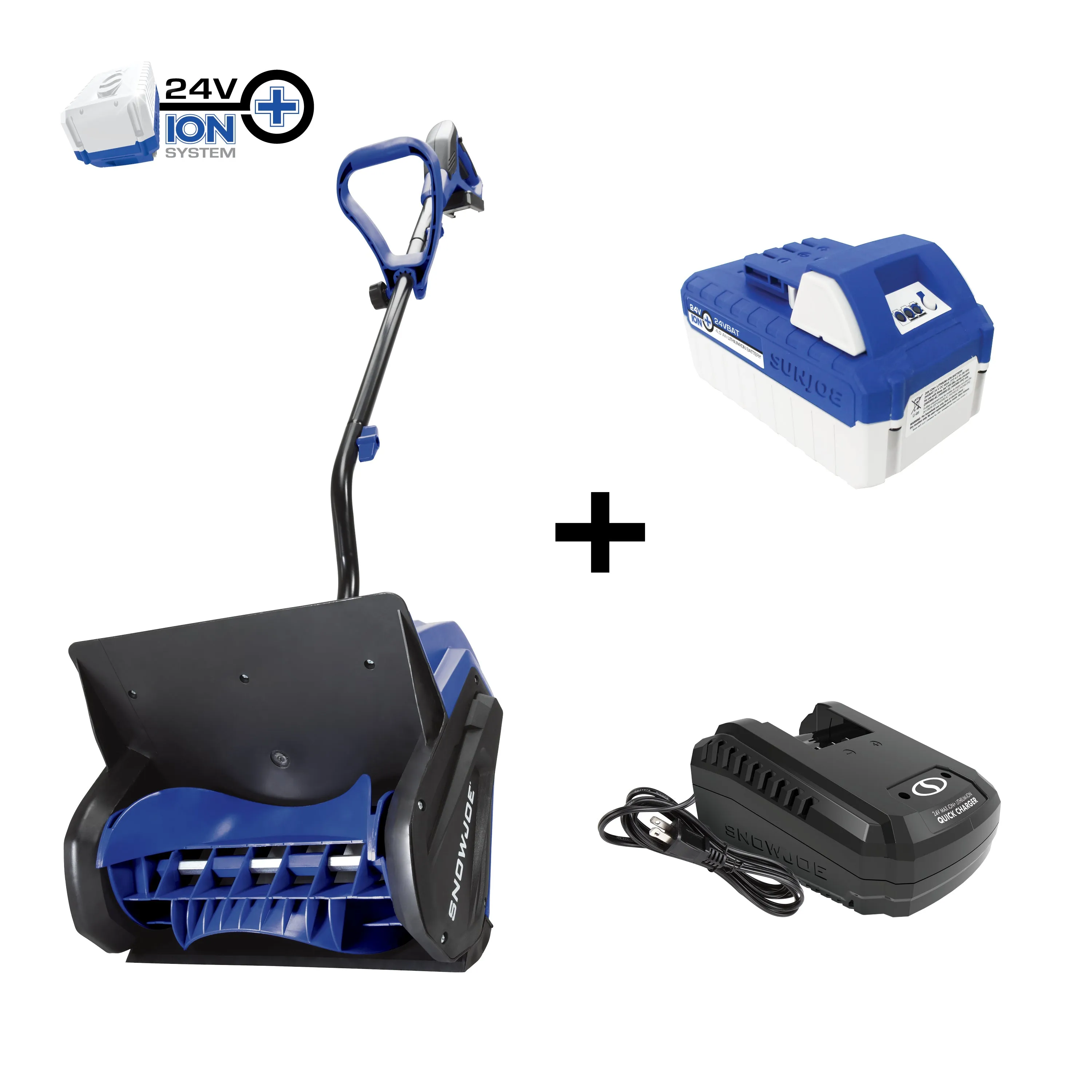 Snow Joe 24V-SS13 24-Volt* IONMAX Cordless Snow Shovel Kit | 13-Inch | W/ 4.0-Ah Battery and Charger