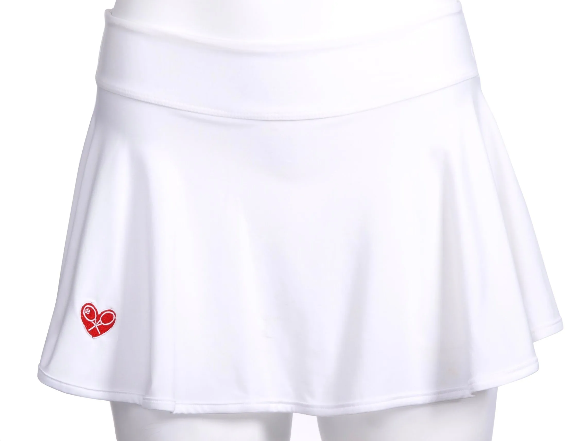 Soft White LOVE "O" Skirt