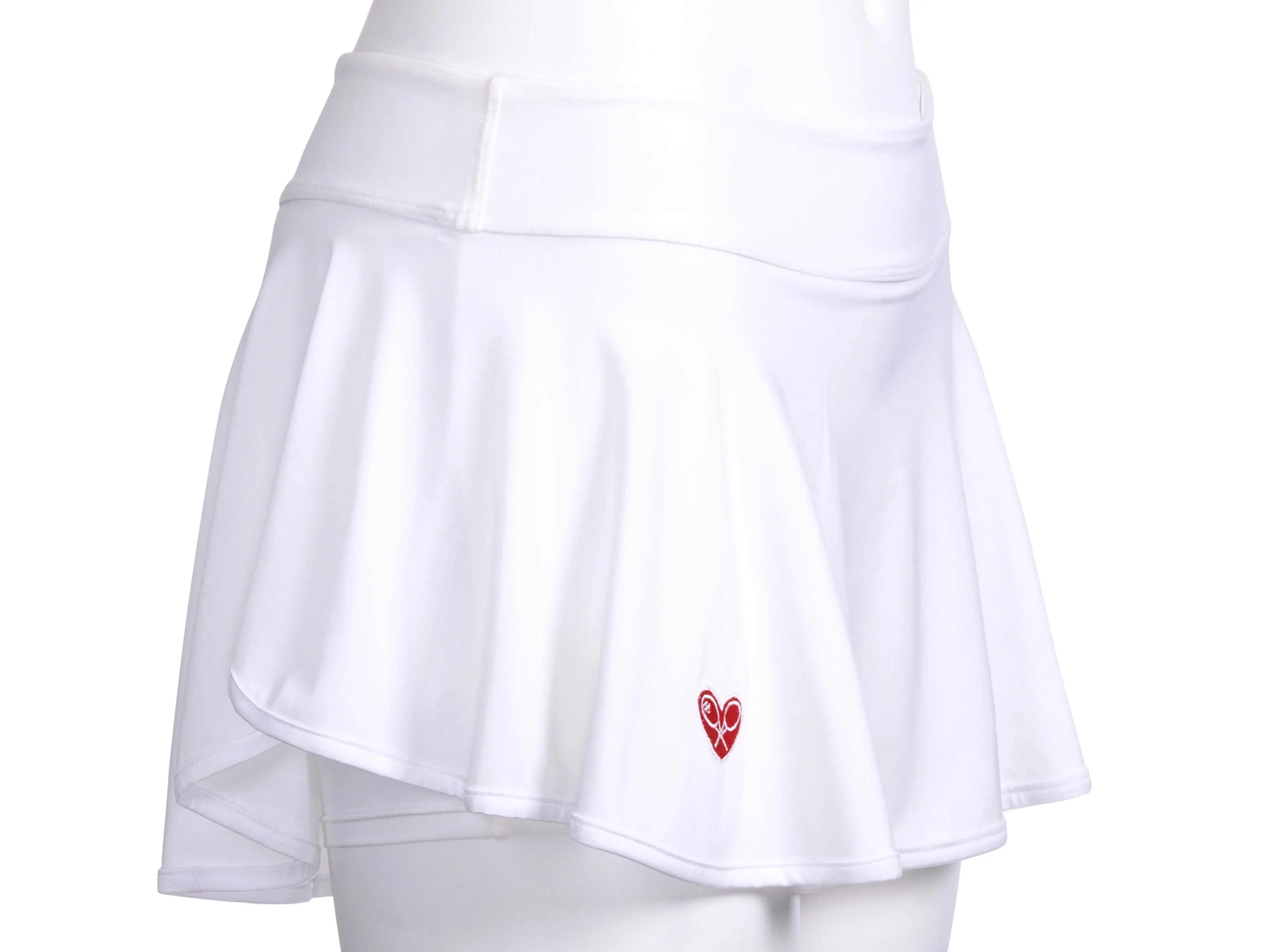 Soft White LOVE "O" Skirt