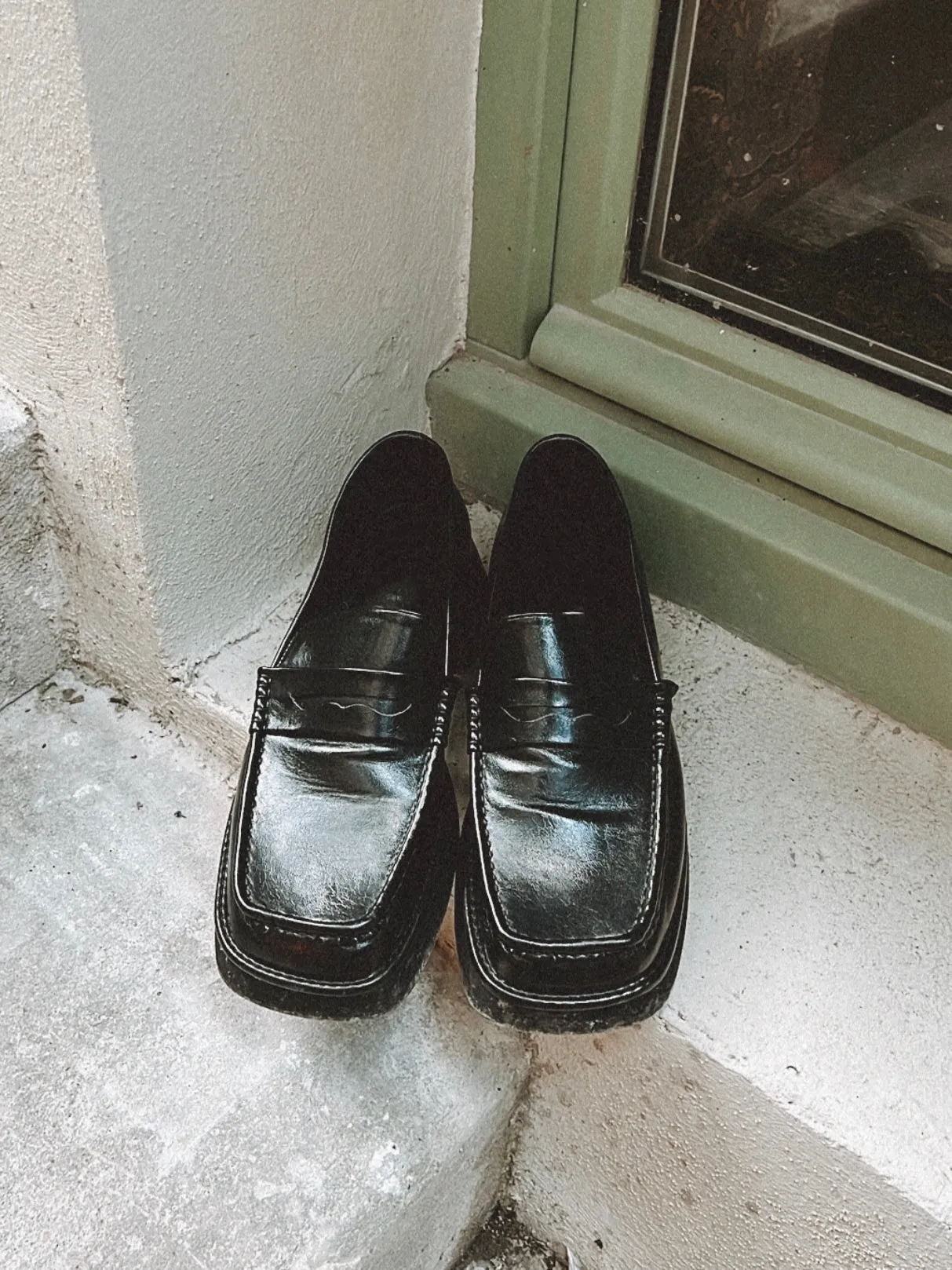 Square Toe Loafers