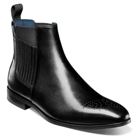 Stacy Adams Bradley Black Men’s Plain Toe Chelsea Boots