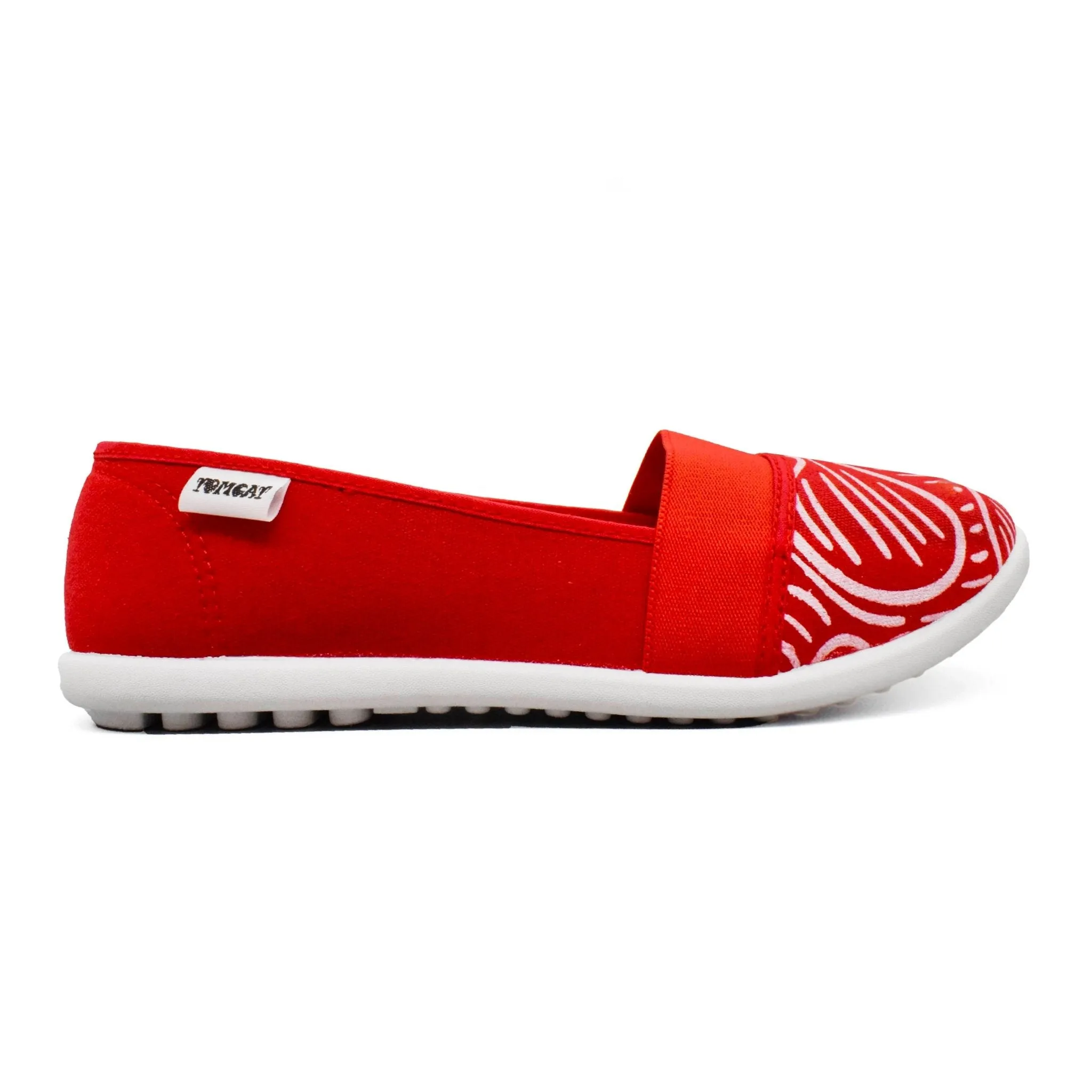 Tomcat Ivy Twist Canvas Shoes - Red