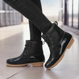 Waterproof high-top plus velvet snow boots