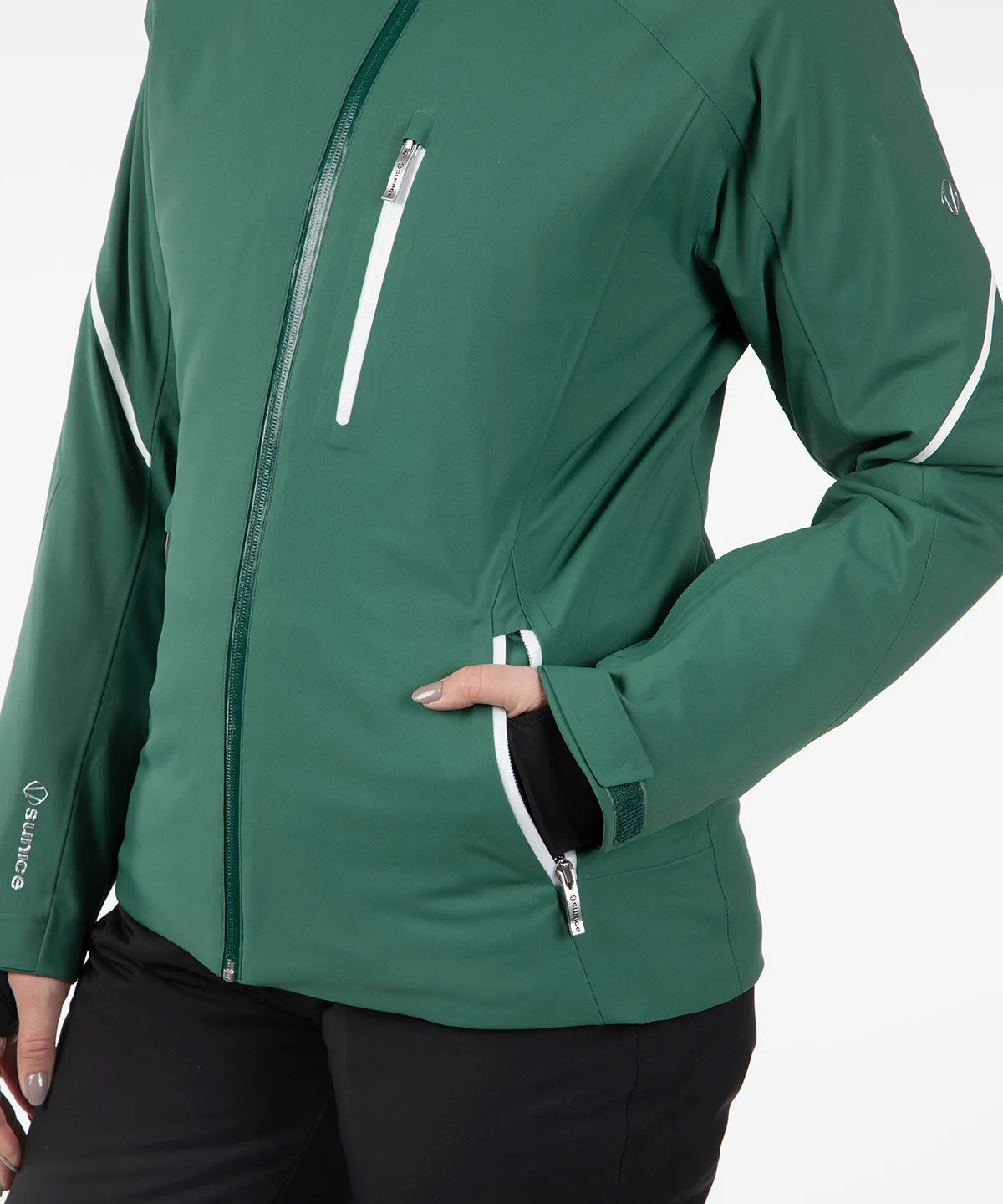 Women's Melissa Waterproof Stretch Jacket with Removable Hood